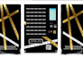 design creative and high quality vending machine wrap